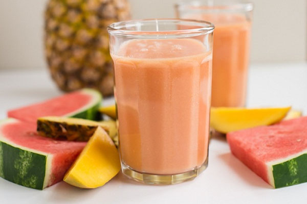 Nhấn vào ảnh để phóng to hoa quả nghiền nhuyễn cho bé