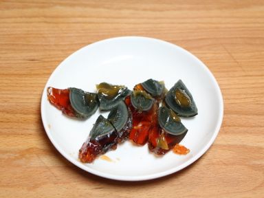 cháo trứng bắc thảo thịt nạc