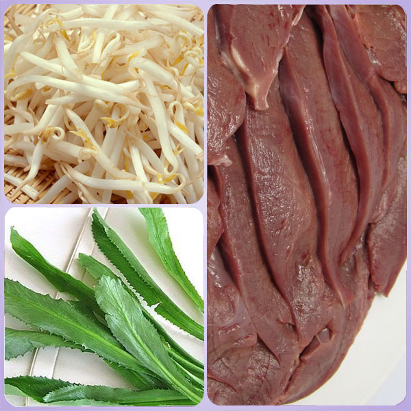 cháo giá đỗ cho bé