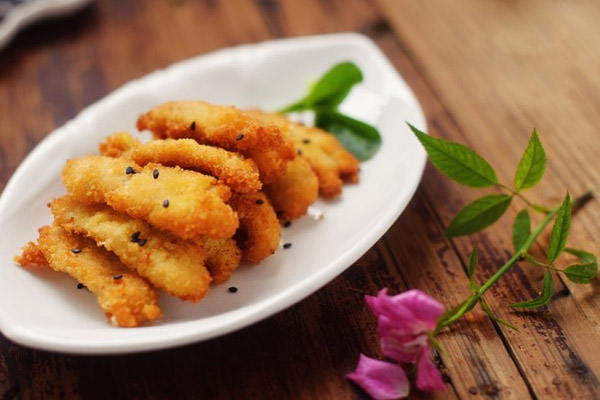 món chiên giòn cho bé