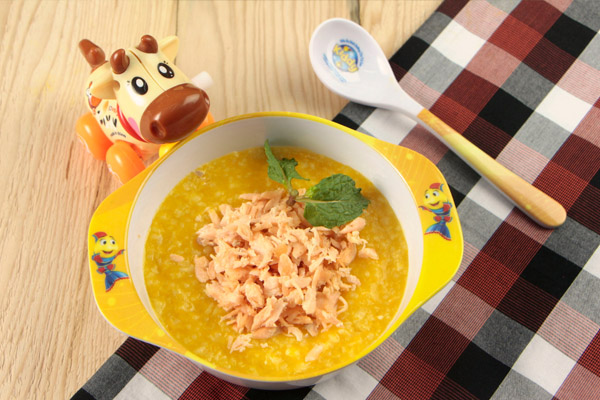 cháo cá thu cho bé