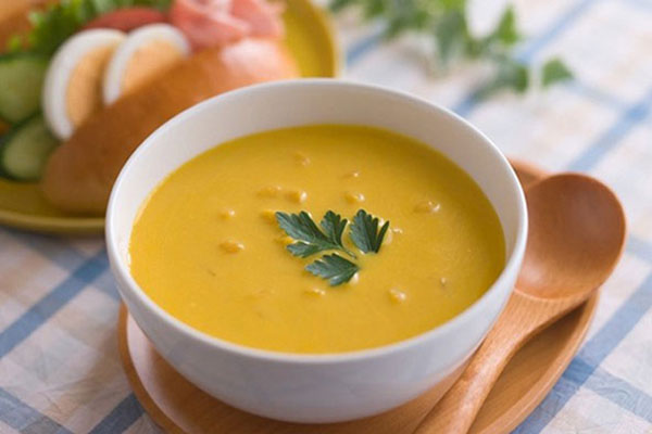 cháo trứng rau cải bắp