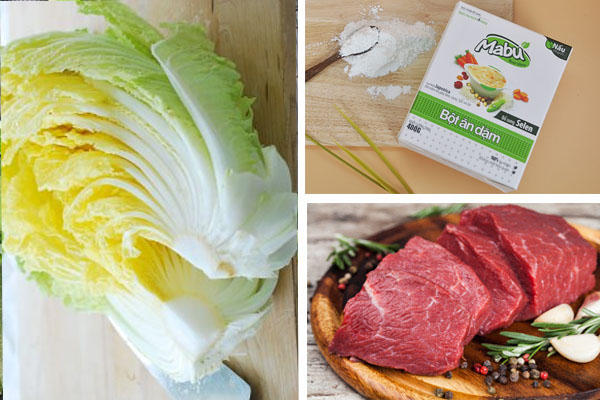 bột cải thảo cho bé