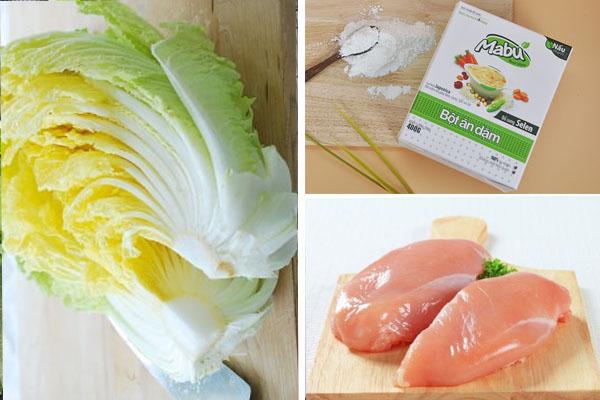 bột cải thảo cho bé