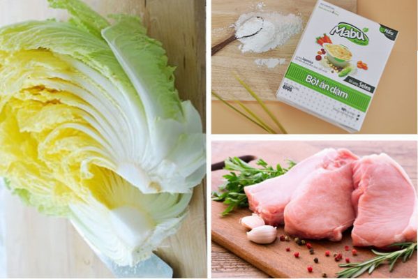 bột cải thảo cho bé