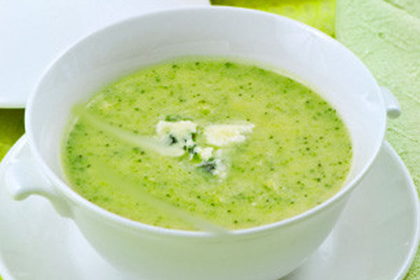 súp bông cải xanh