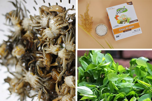 cháo cua đồng