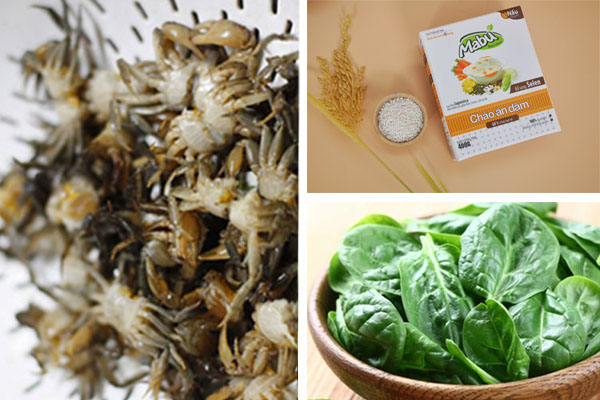 cháo cua đồng