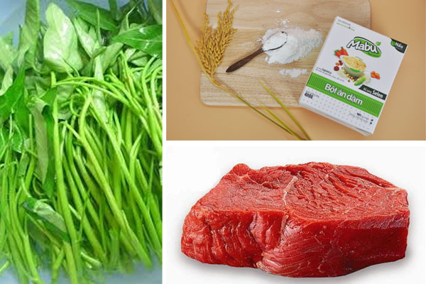 bột ăn dặm cho trẻ