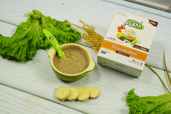 món cháo ăn dặm cho bé 6 tháng