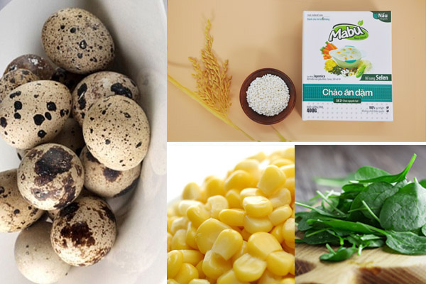 món cháo ăn dặm cho bé 1 tuổi